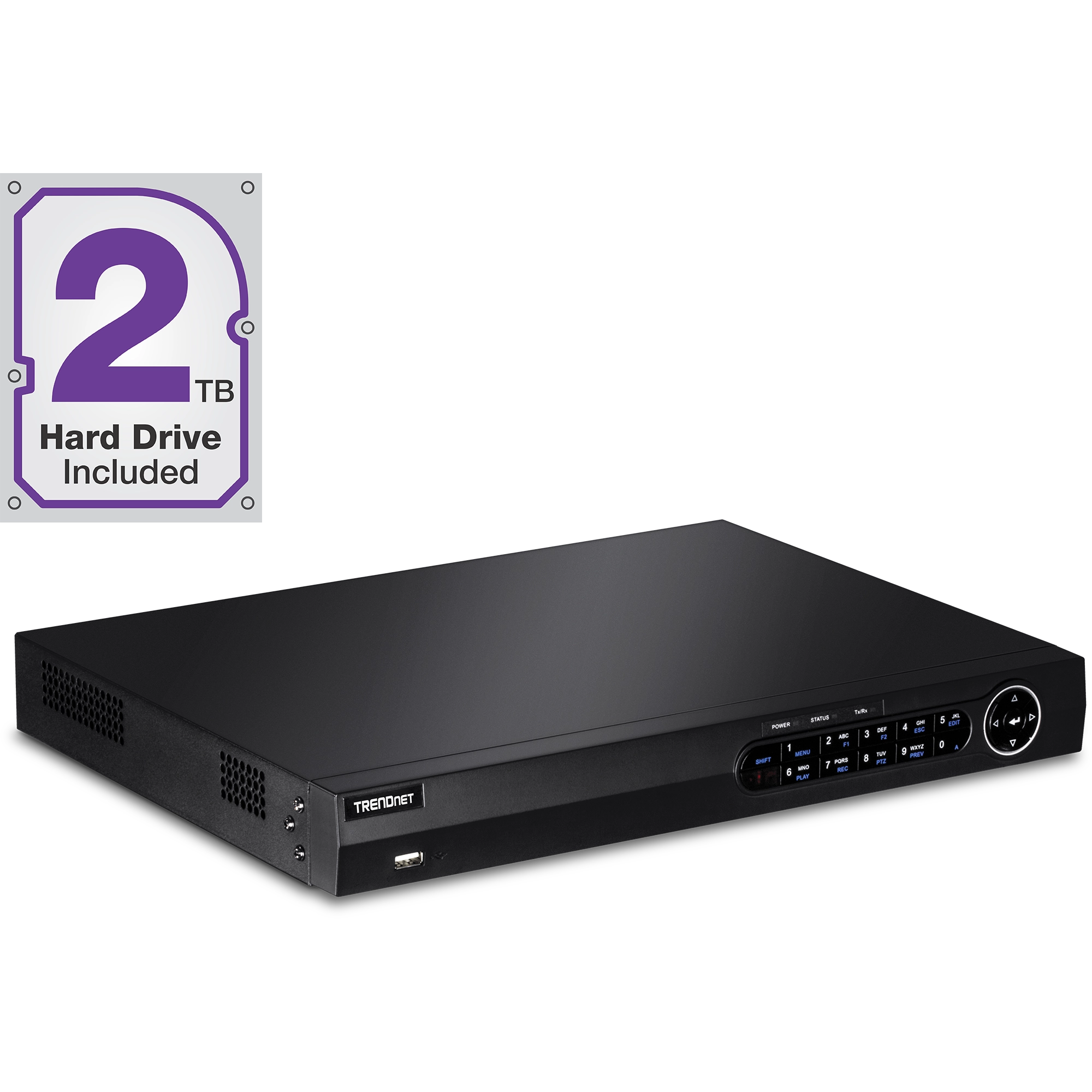 8-Channel HD PoE+ NVR with 2 TB HDD (Certified Refurbished