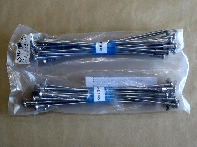 ステンレススポーク＆ニップルSET TLR200/リア用