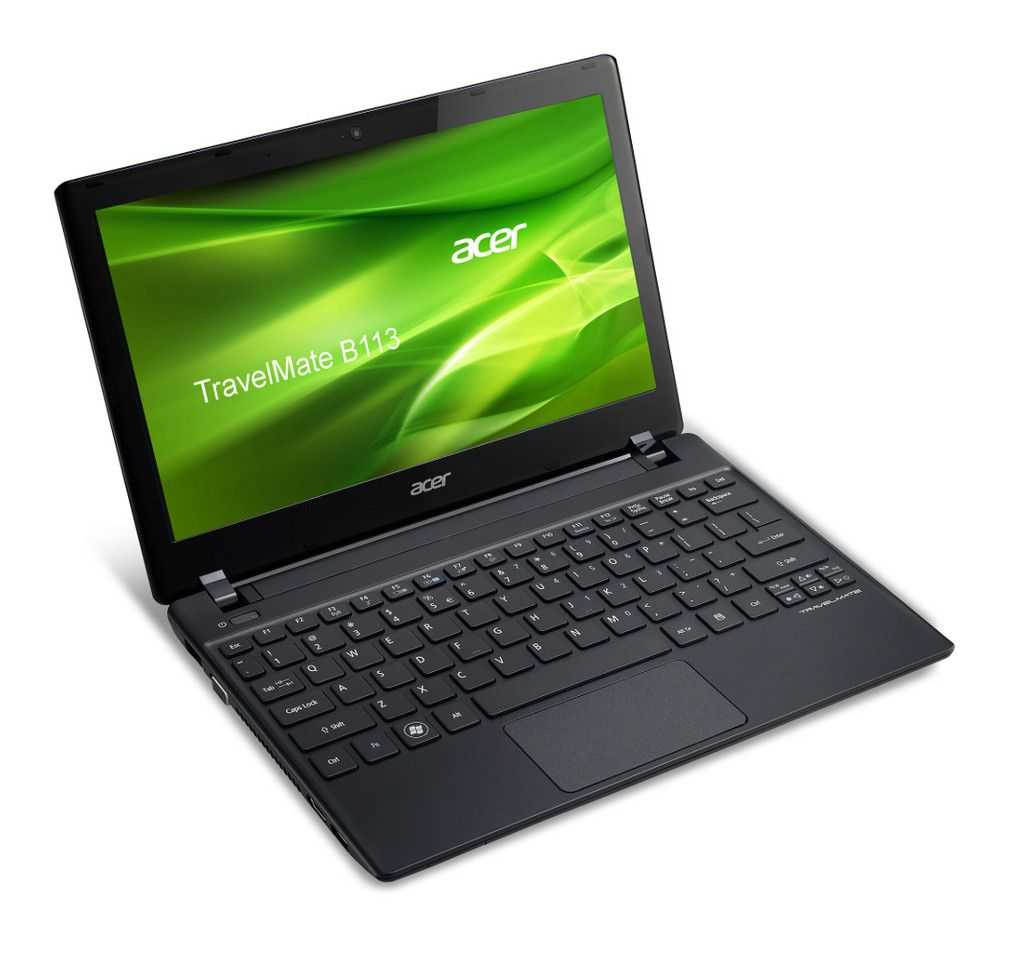 Acer TravelMate B113 full specfications, info.