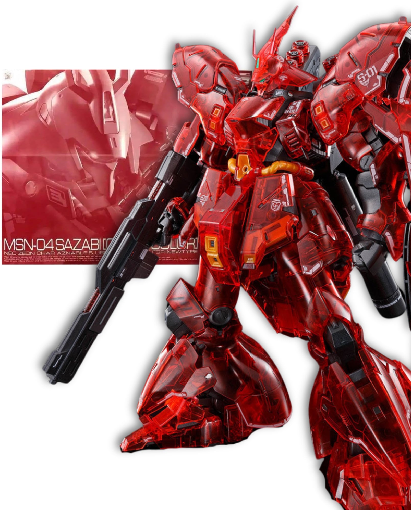 RG 1/144 Sazabi Clear Color – Union Gundam