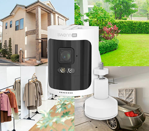 Swann AllSecure4K | 録る・守る・伝える。配線工事不要のワイヤレス