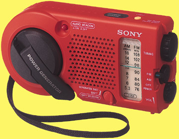 Sony ICF-B200 emergency radio