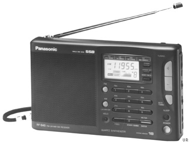 Panasonic RFB45, Panasonic RF-B45 shortwave receiver