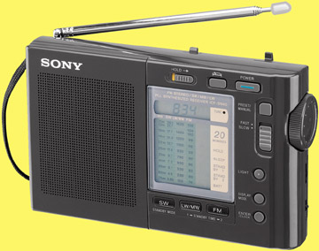 Sony ICF-SW40, Sony ICFSW40 Shortwave Radio Receiver