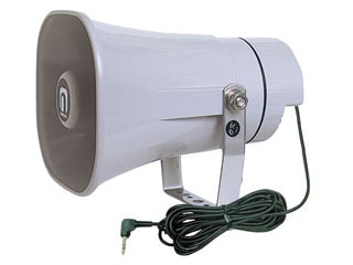 ノボル電機 NK-115 金属製ホーンスピーカー(トランス無)(15W) ウエダ