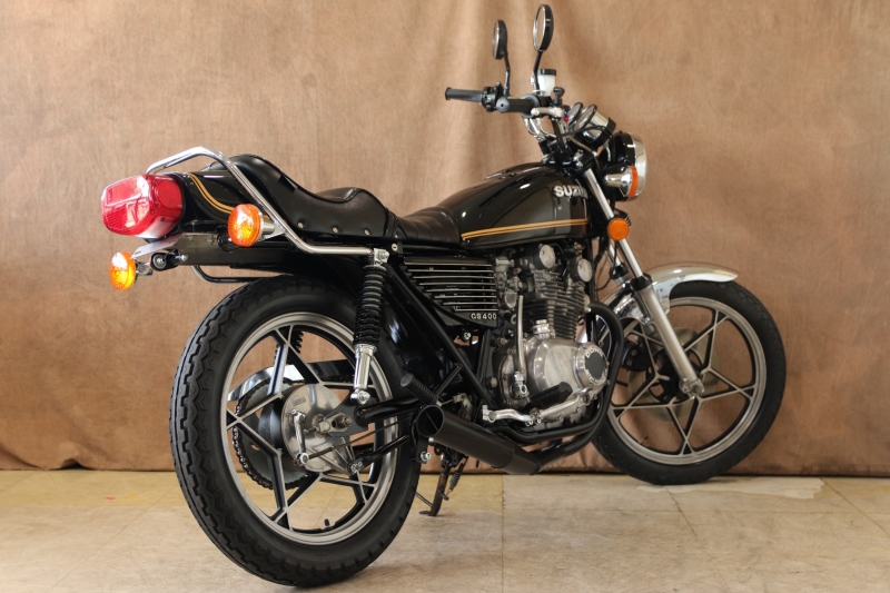 GS400 BLACK(E3カラー)+ヨシムラTYP集合｜SOLD OUT｜旧車・絶版バイク