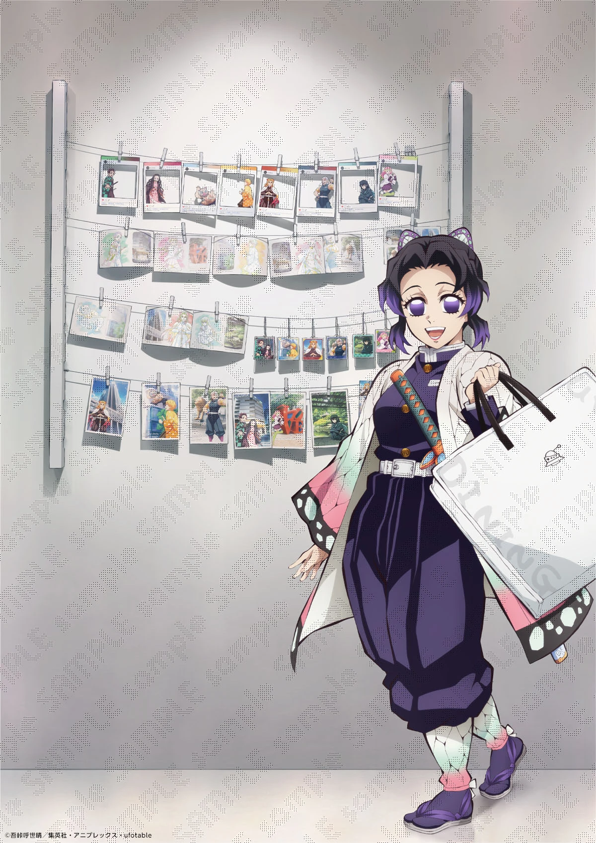 ♡*様 鬼滅の刃 ダイニング 第四弾キービジュアル ビッグポスター 胡蝶