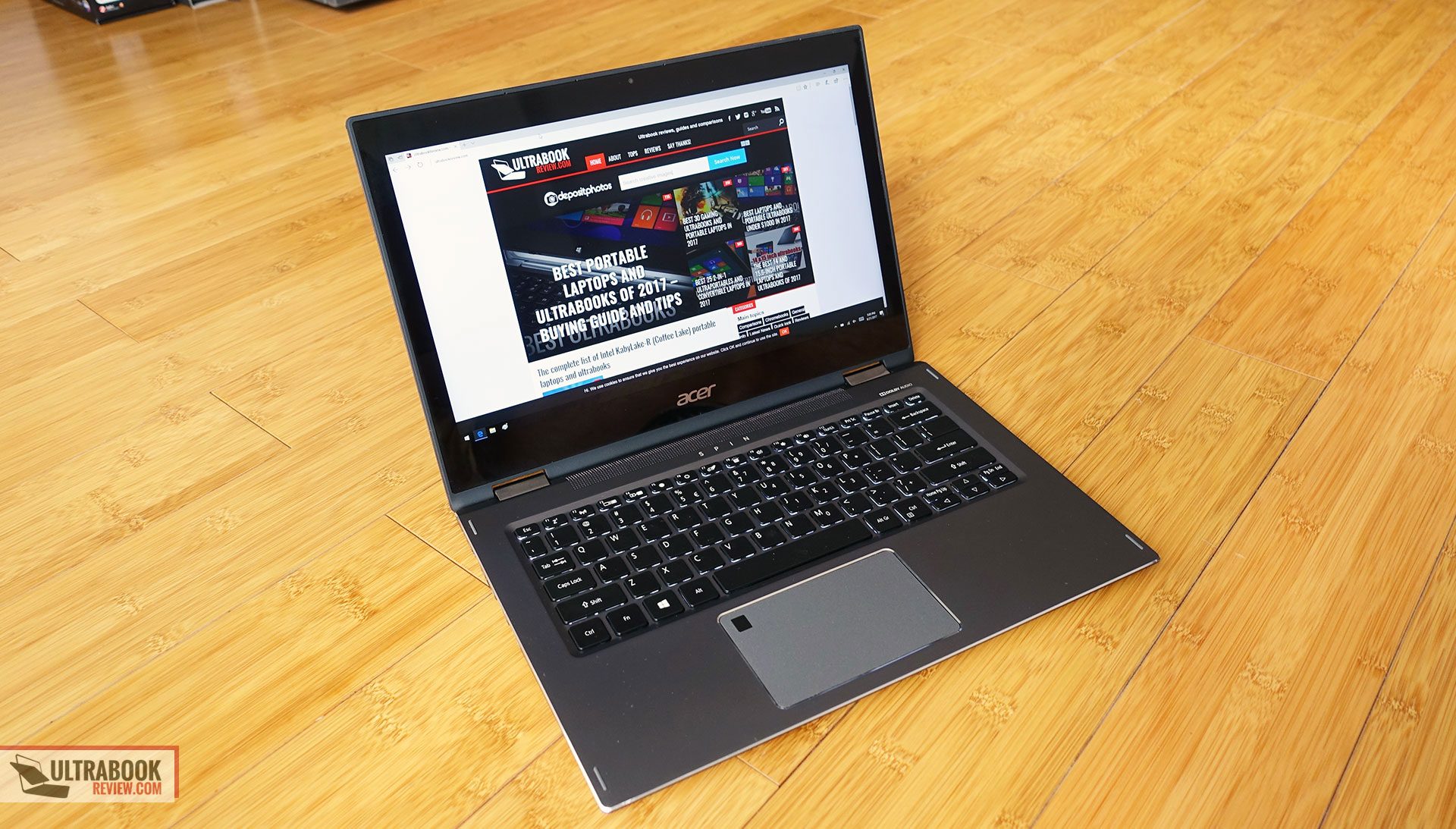 Acer Spin 5 SP513-52N review - KabyLake-R Core i5-8250U hardware