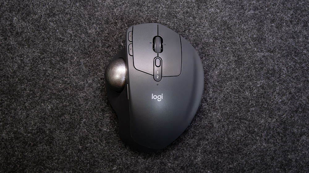 ほぼ未使用]logicool MX ERGO S ワイヤレストラックボール logicool