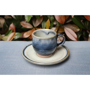 島根県松江市の袖師窯（尾野友彦）の新釉青コーヒー うつわ家膳｜人気