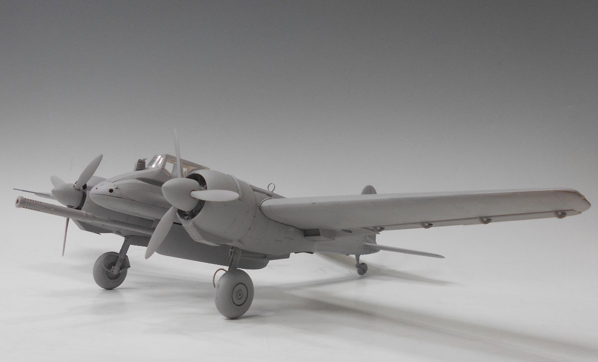 造形村SWS最新作「1/32 ヘンシェル Hs 129 B-3」組立レビューPart③