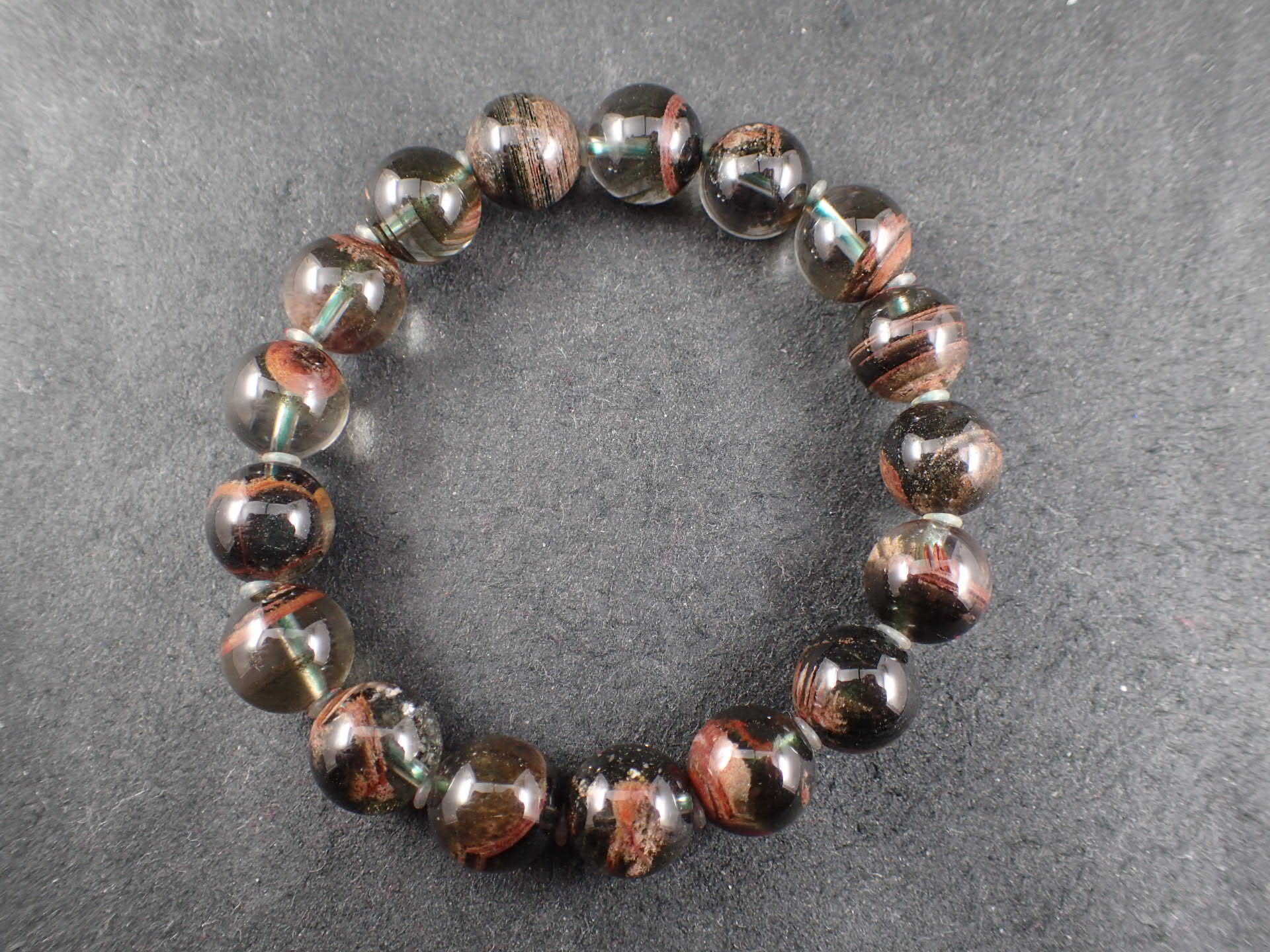 最高品質ミックスガーデンクォーツ ブレスレット ブラジル産 ｜石の