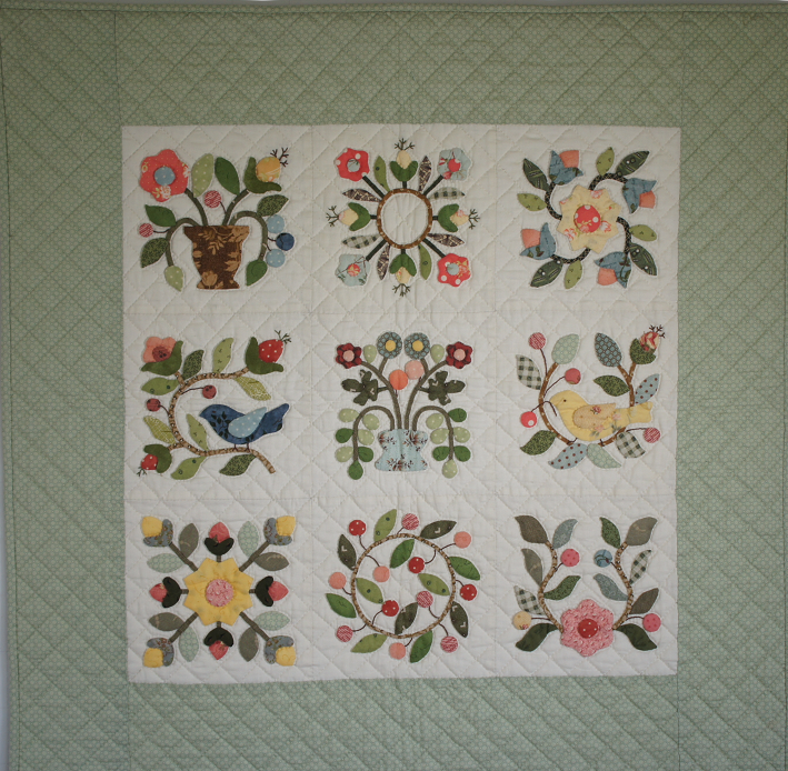 ボルチモアのタペストリーⅡ - 柴田明美アメリカンパッチワークキルト