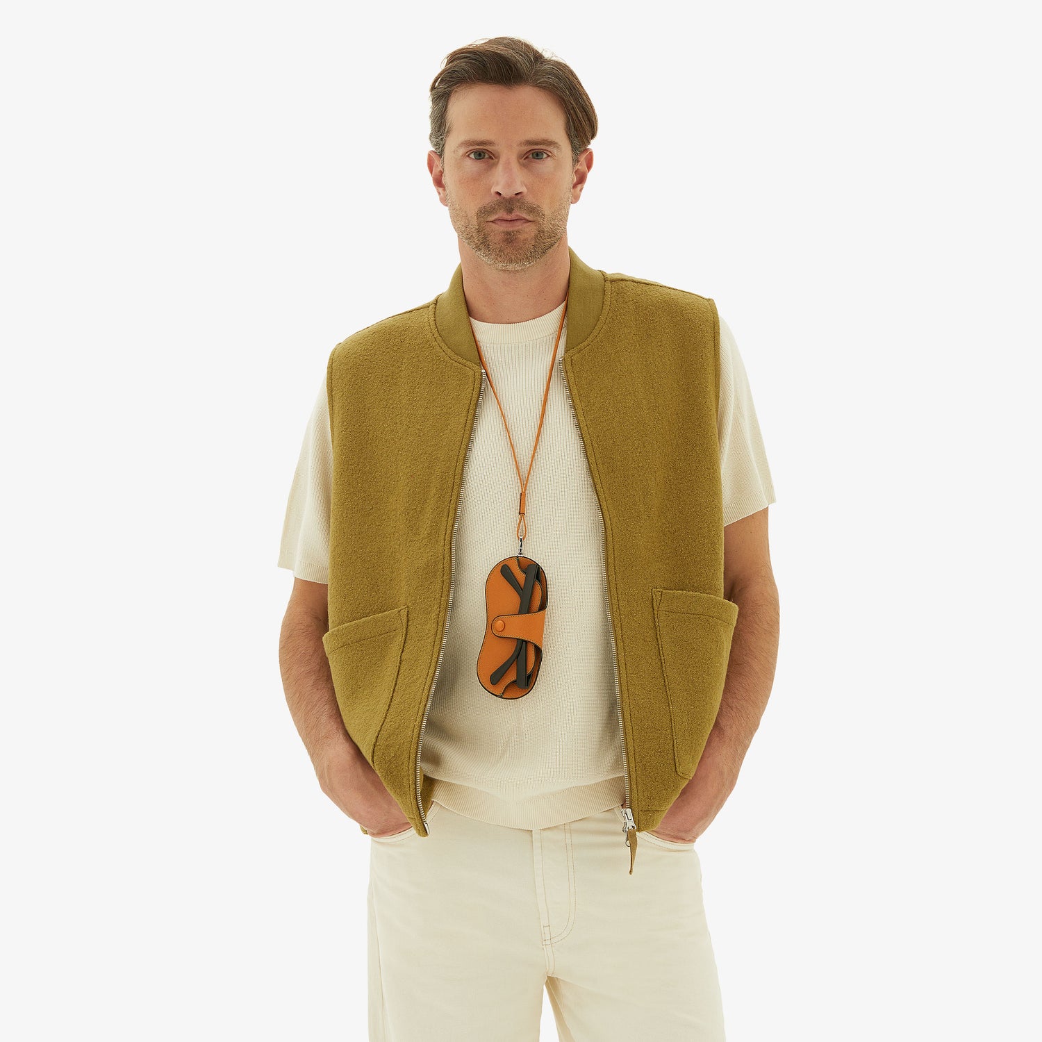 ストラップ付 メガネケース – Valextra - ヴァレクストラ 公式