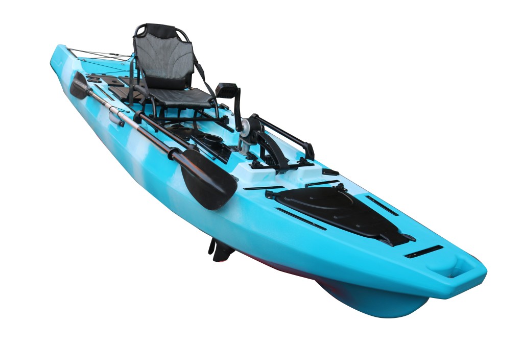 VK - 22 ORCA：釣り用の12.5フィートのシングルペダルカヤック- Vicking