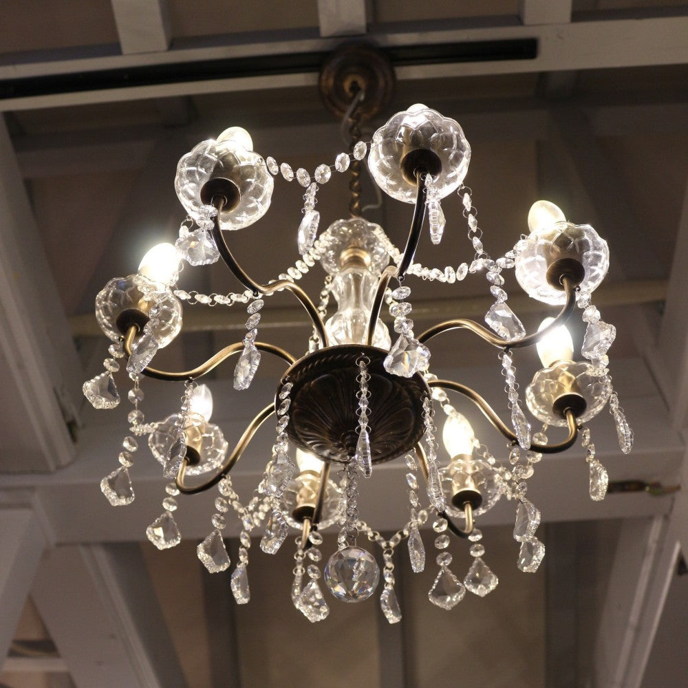 ときめく輝き♪ シャンデリア 8灯 OR1-OS-001-8AT – アンティーク家具