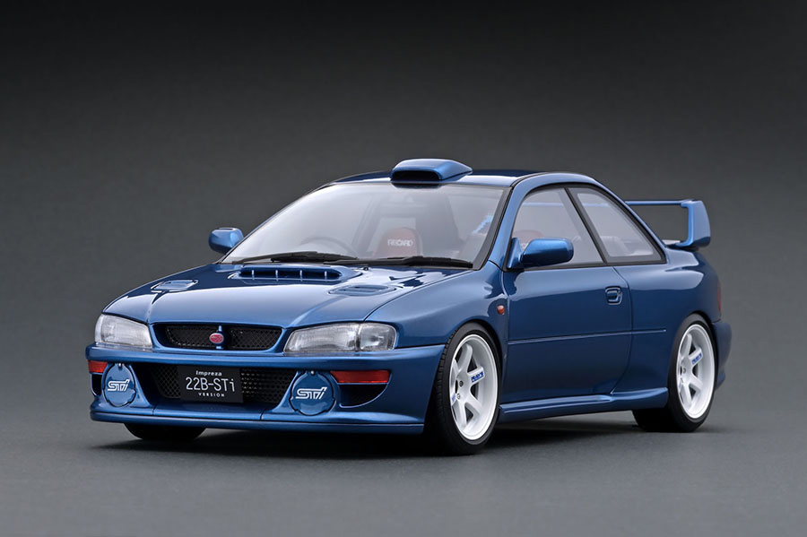 イグニッションモデル スバル インプレッサ 22B STi バージョン GC8改