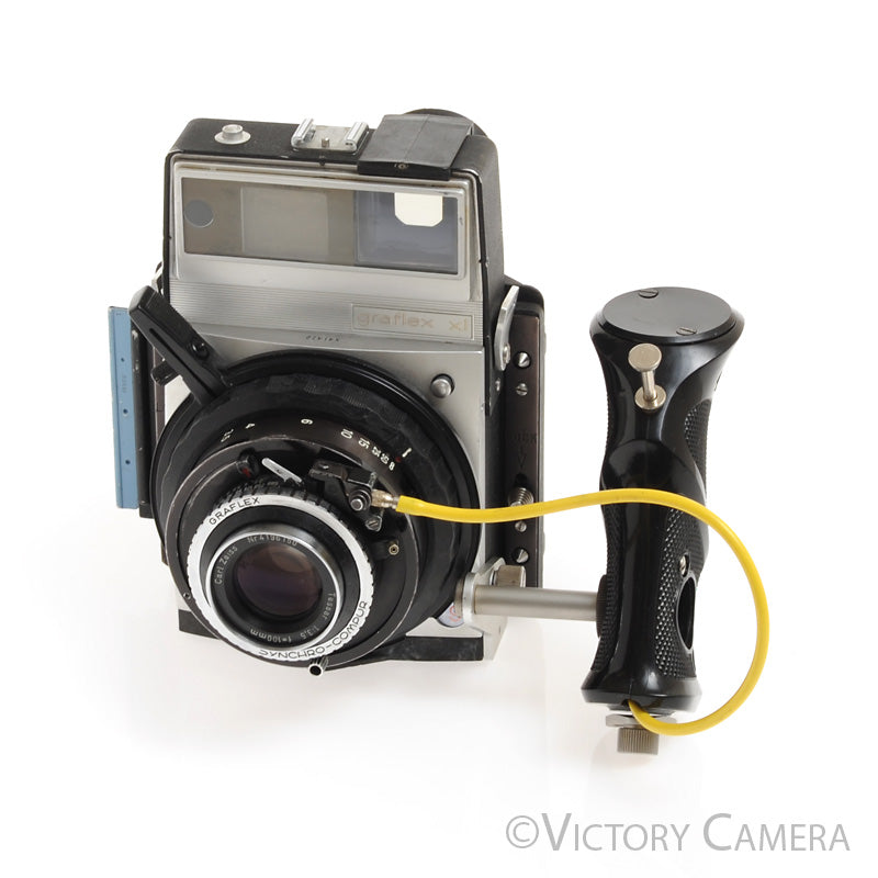 Graflex XL 6x7 Medium Format Rangefinder Camera w/ 100mm f3.5 Zeiss Le