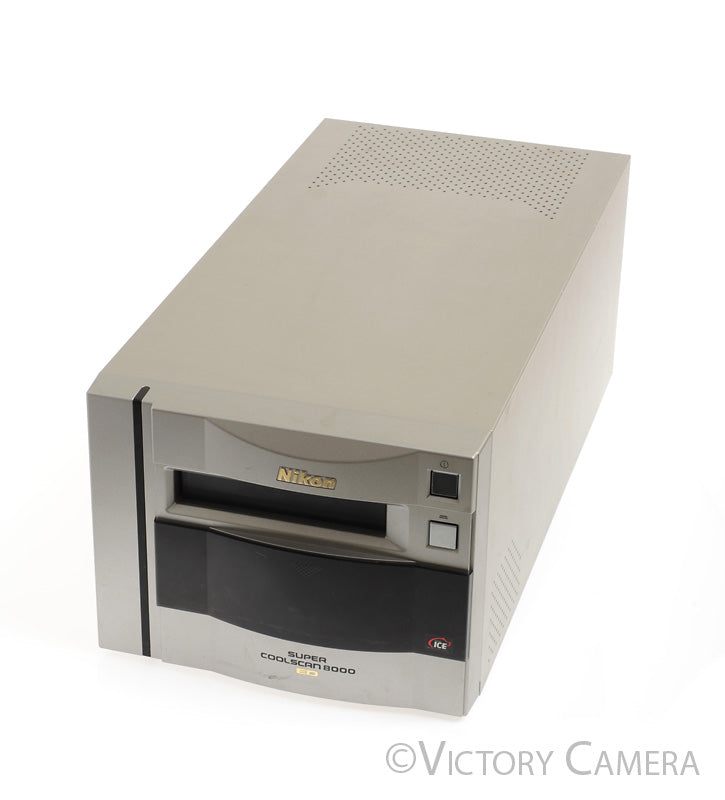 Nikon Super CoolScan 8000 ED 35mm Film Scanner w/ Two Holders [EXC]