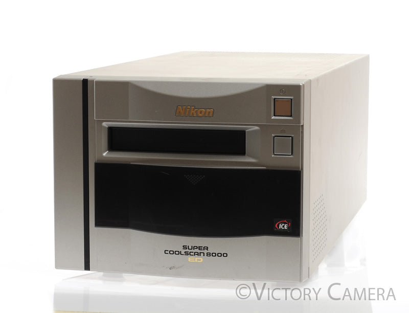 Nikon Super CoolScan 8000 ED 35mm Film Scanner w/ Two Holders [EXC]
