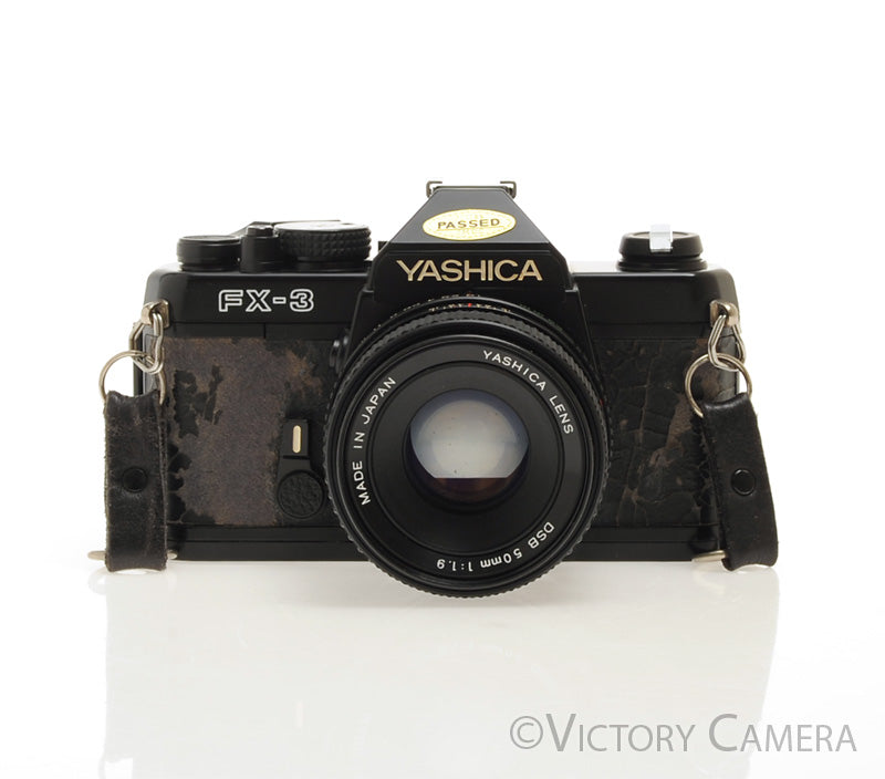 Yashica FX-3 Back 35mm SLR Camera w/ 50mm f1.9 Lens [EXC-]