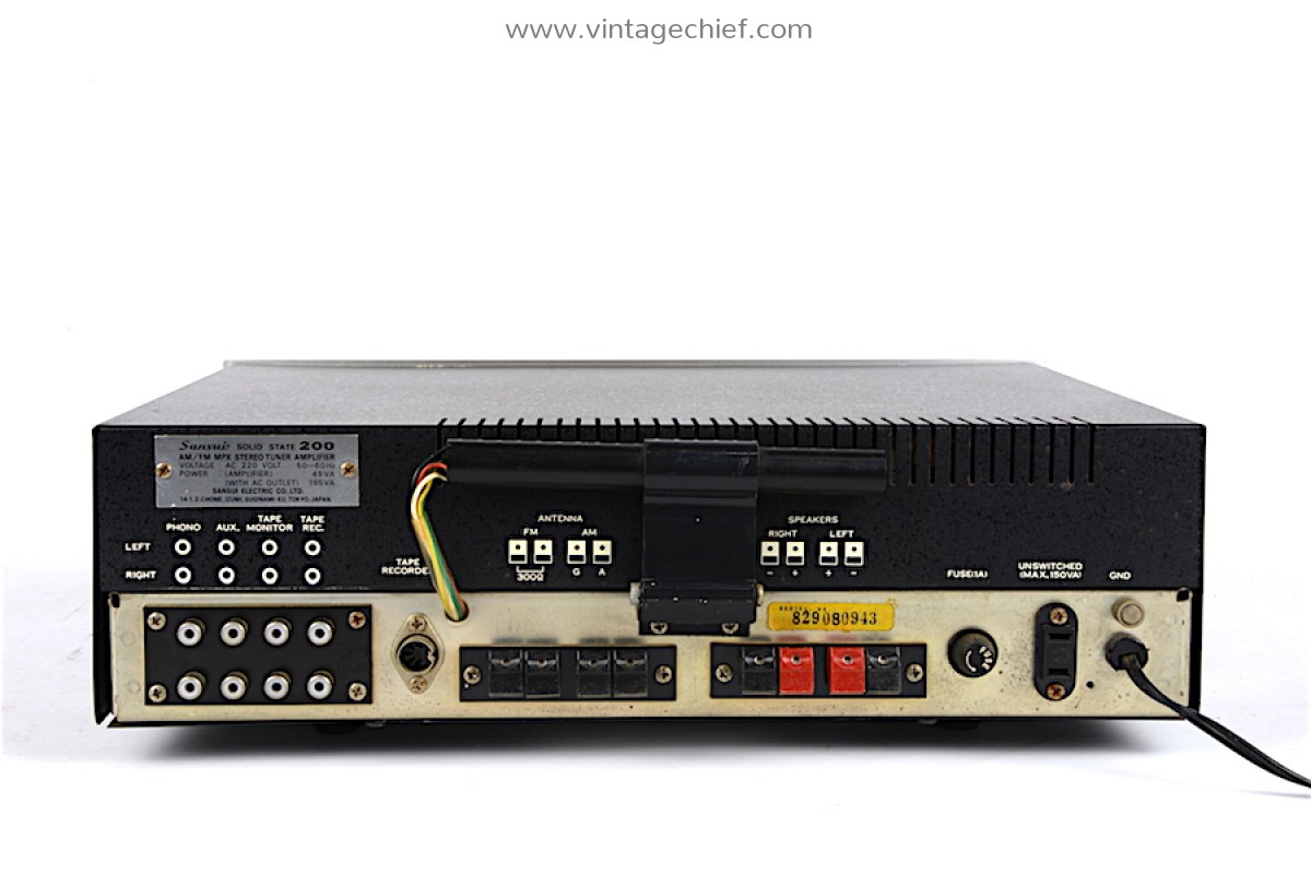 Sansui Solid State 200 Receiver | Vintage | Audio | HiFi | Stereo