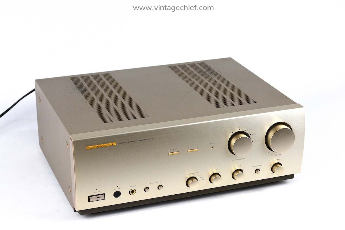 Serviced Audiophile Marantz PM-68 Amplifier | Champagne | Stereo