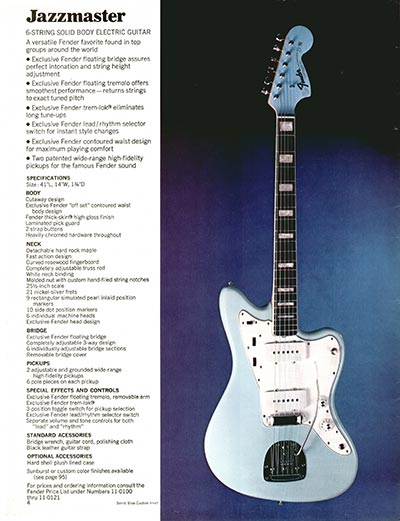 趣味 Vintage 1970 Fender Full Lineup Catalog 1970 Fender Guitar And Bass Catalog, Part 1 >> Vintage Guitar and Bass