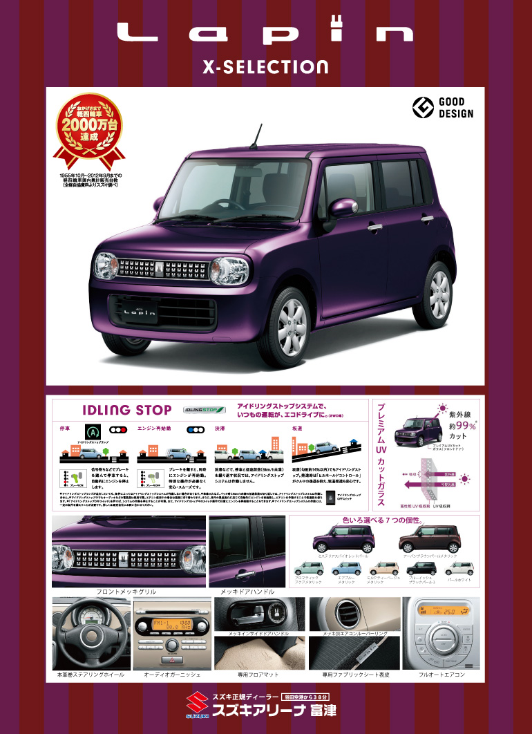 アルト ラパンXセレクション 誕生！