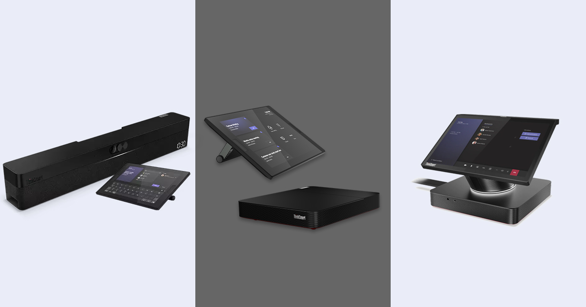Lenovo ThinkSmartシリーズ｜Teams/Zoom/Google Meet専用機