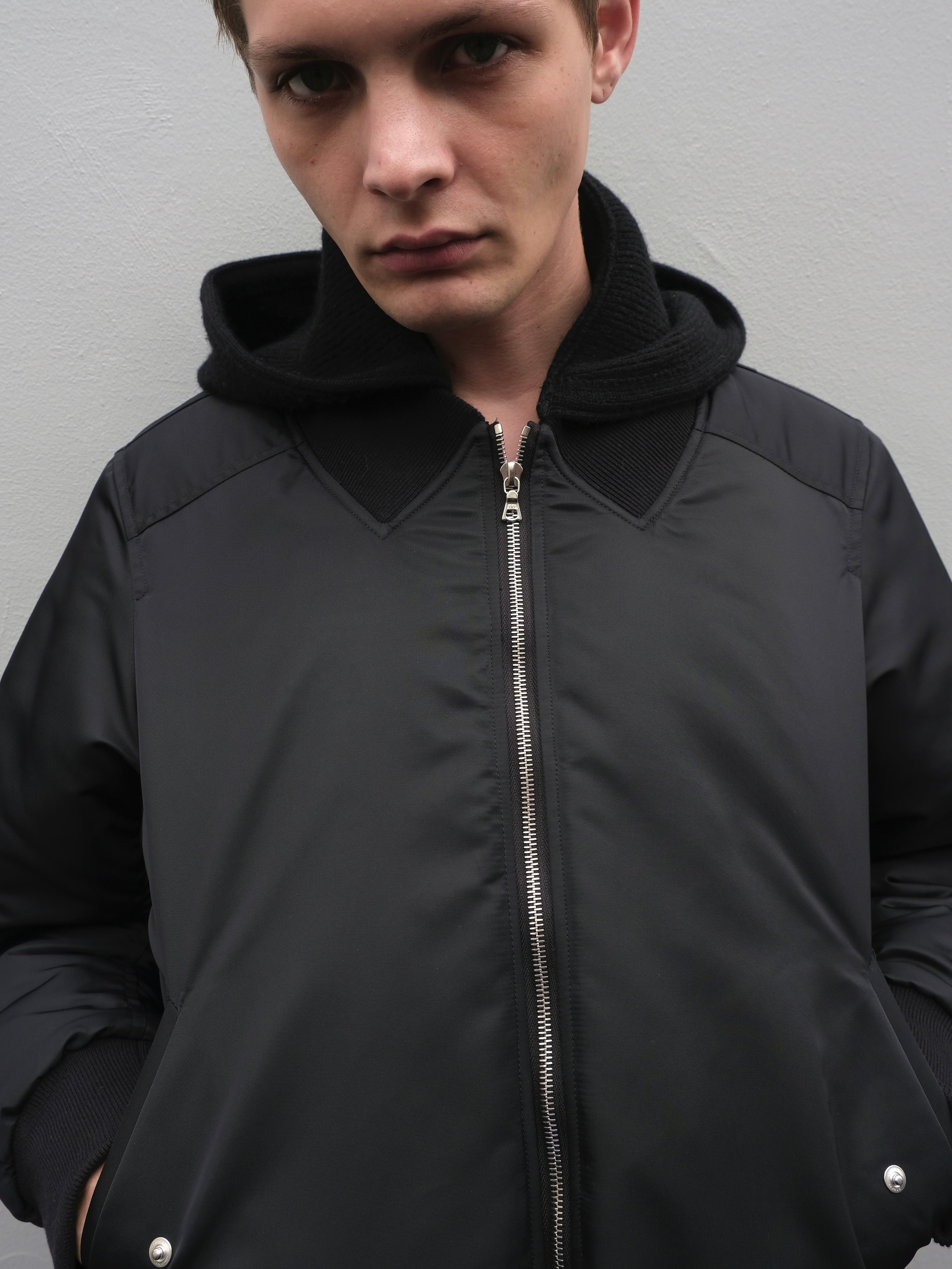 Opera Bomber Jacket in Limonta Nylon – VUJA DÉ