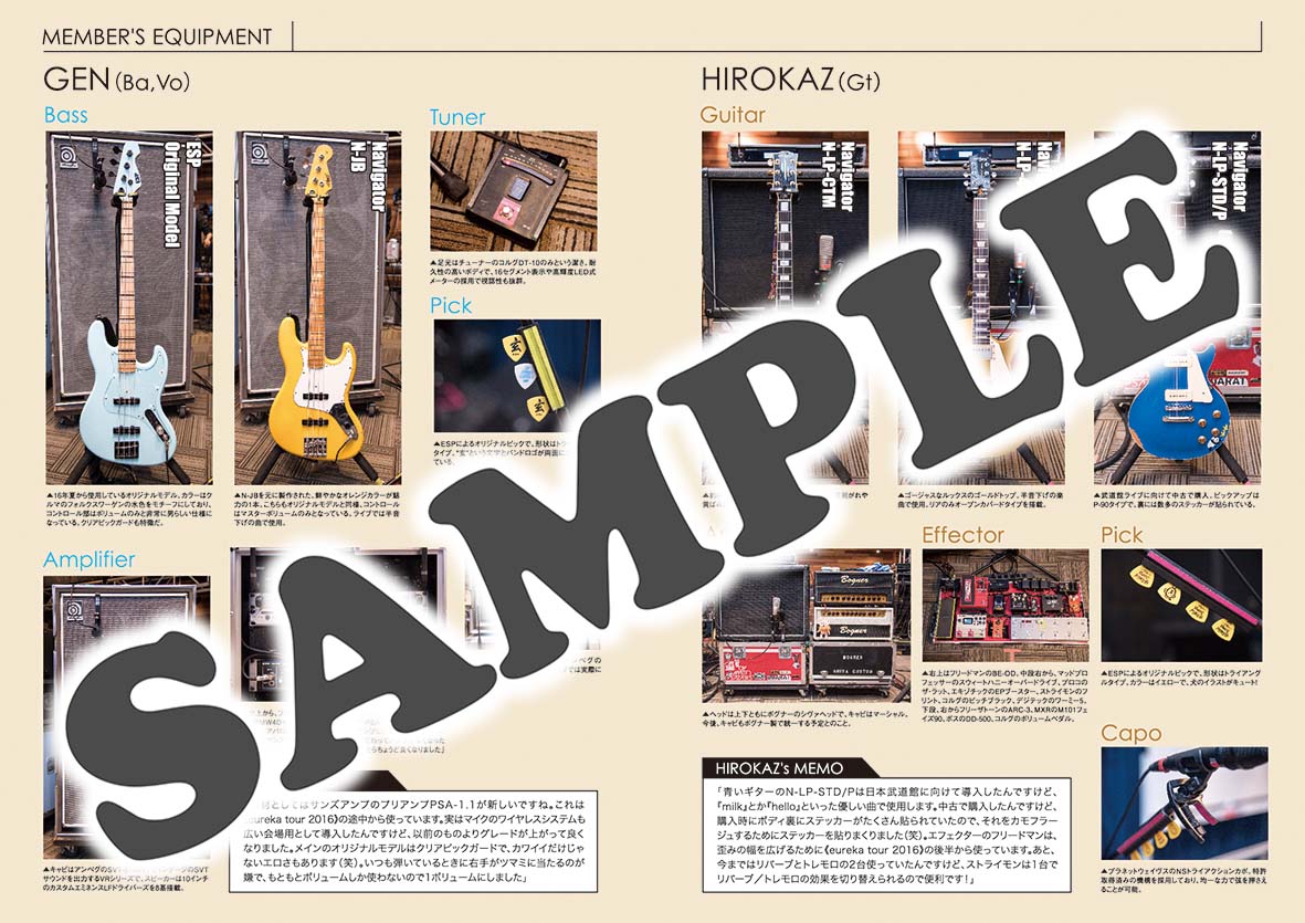 ヤマハ】バンドスコア 04 Limited Sazabys 『eureka』 - 楽譜 バンド