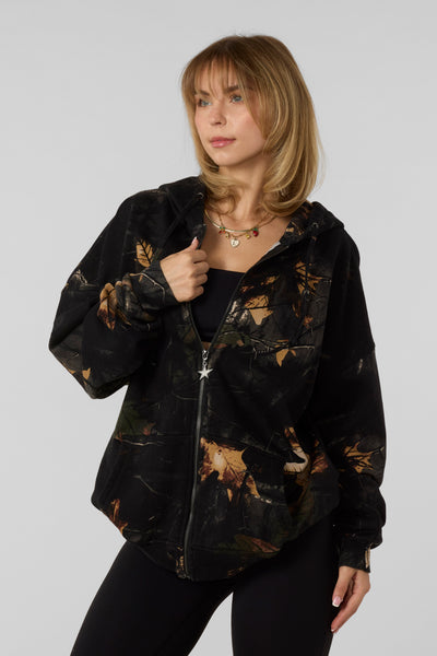 W533 Flashback Zip Hoodie