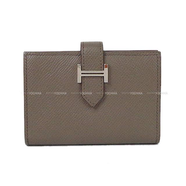 HERMES エルメス ベアン カードケース 名刺入れ エタン エプソン
