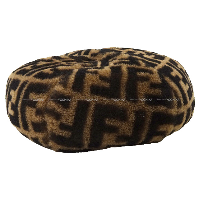 FENDI フェンディ キャップ ズッカ柄 ブラウンシアリング ベースボール