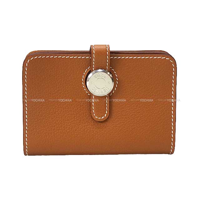 HERMES エルメス カードケース ドゴン カードケース ゴールド エバー