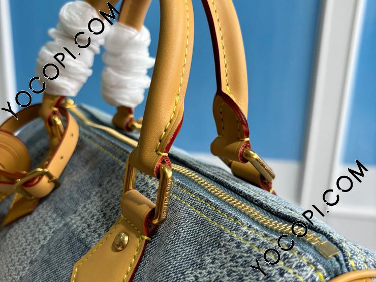 N40700】 LOUIS VUITTON ルイヴィトン ダミエ・デニム バッグ スーパー