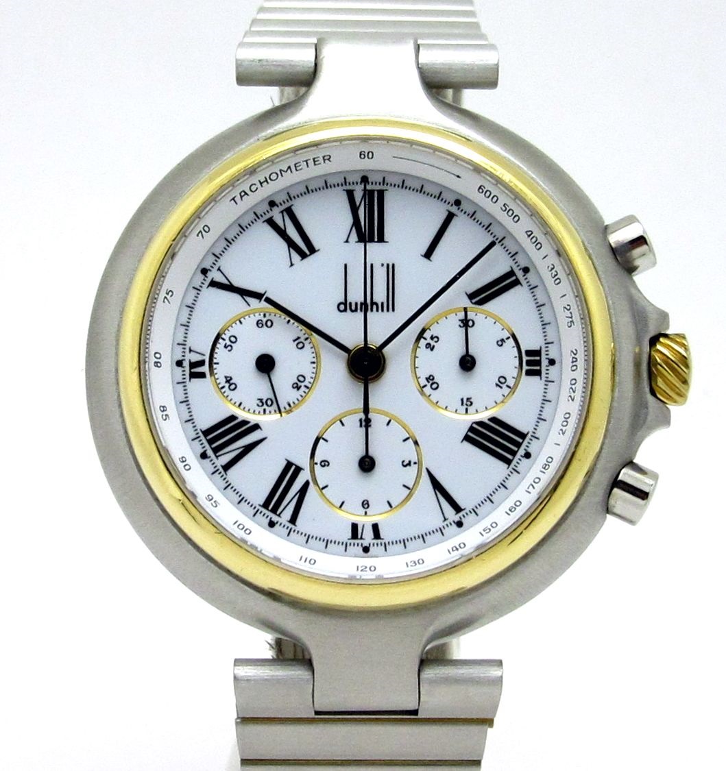 ダンヒル dunhill ミレニアム ”レマニアムーブ搭載 手巻機械式クロノ