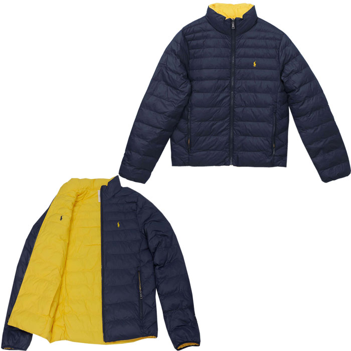 POLO ラルフローレンリバーシブル 中綿ジャケット送料無料 ジャケット