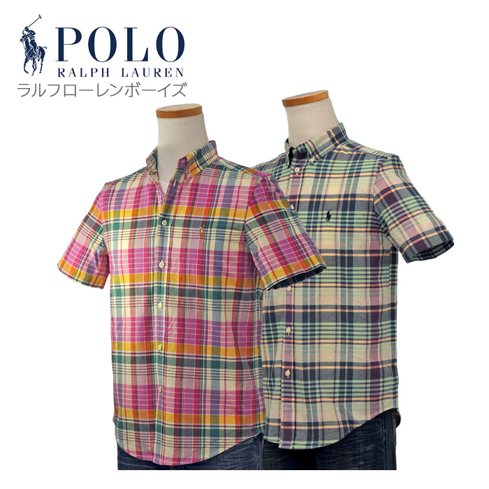 ポロラルフローレン マドラスチェックシャツワンピース 現行タグ 中古・古着通販】POLO RALPH LAUREN (ポロ・ラルフローレン) マドラス