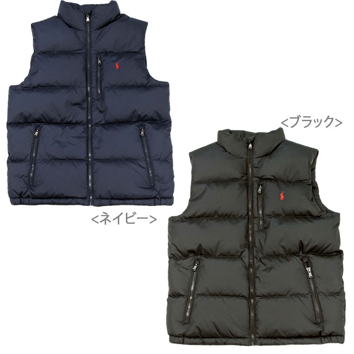POLO ラルフローレン ボーイズダウンベスト ジャケット、コ-ト、アウタ