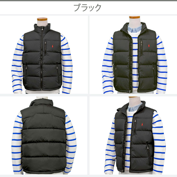 POLO ラルフローレン ボーイズダウンベスト ジャケット、コ-ト、アウタ