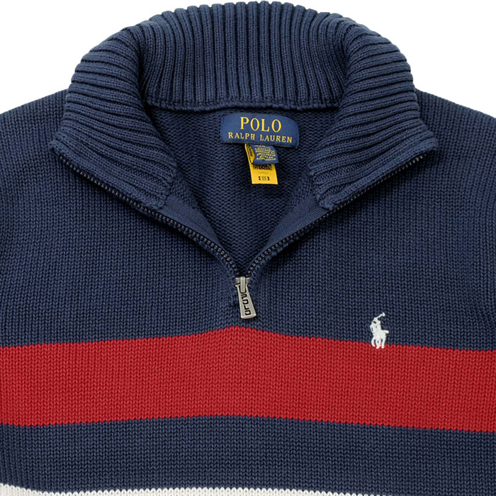 POLO ラルフローレン ハーフジップ セーター