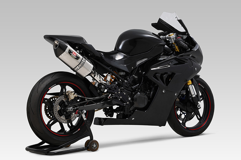 機械曲 R-77J レーシングサイクロン カーボンエンド | ヨシムラジャパン