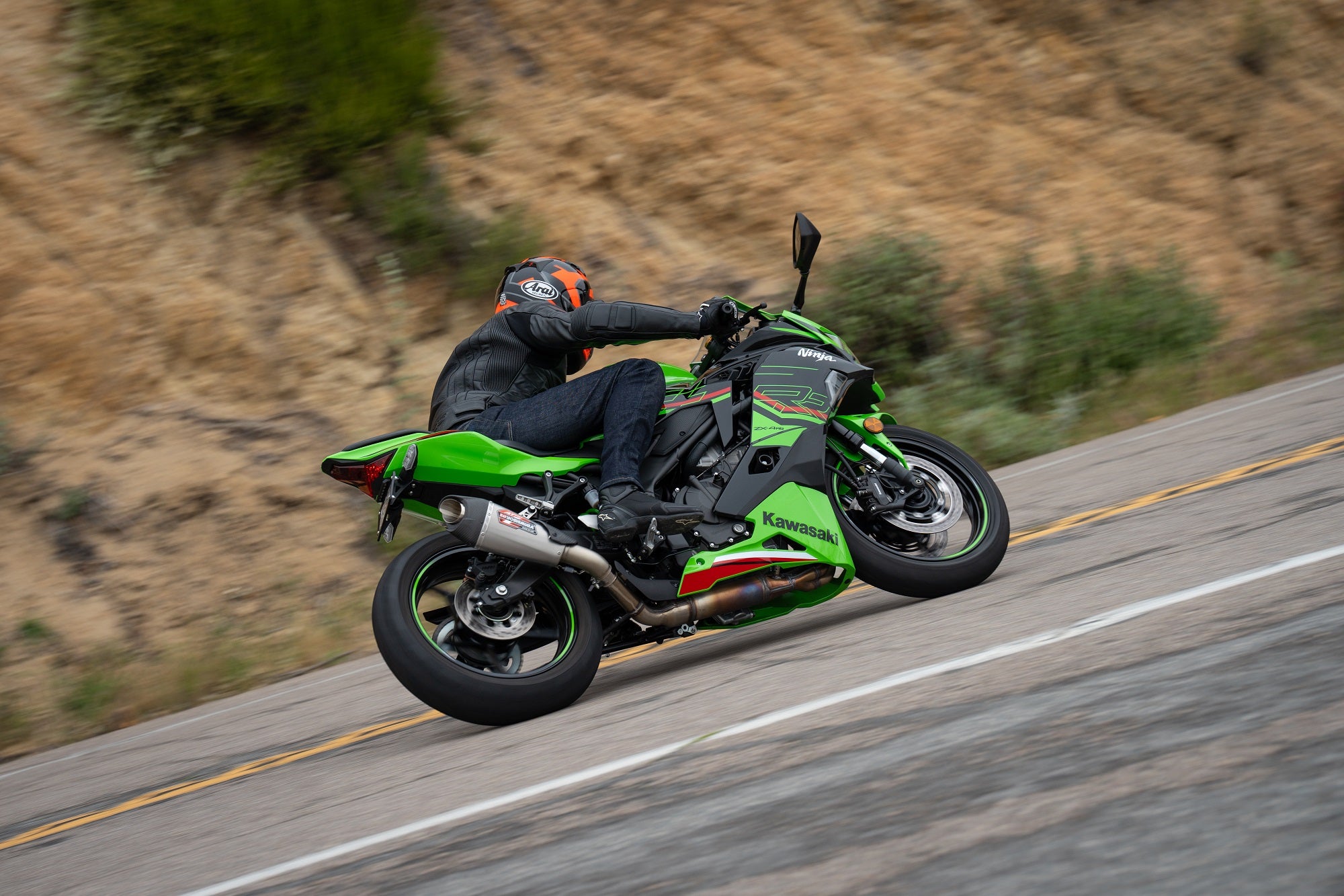 Yoshimura ZX-4RR 2023-26 AT2 Stainless Slip-On Exhaust, w