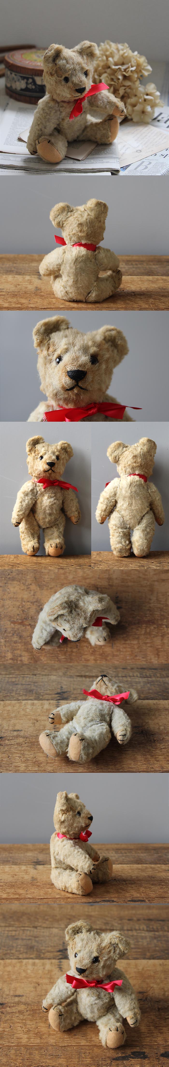 イギリス アンティーク テディベア くまのぬいぐるみ インテリア雑貨