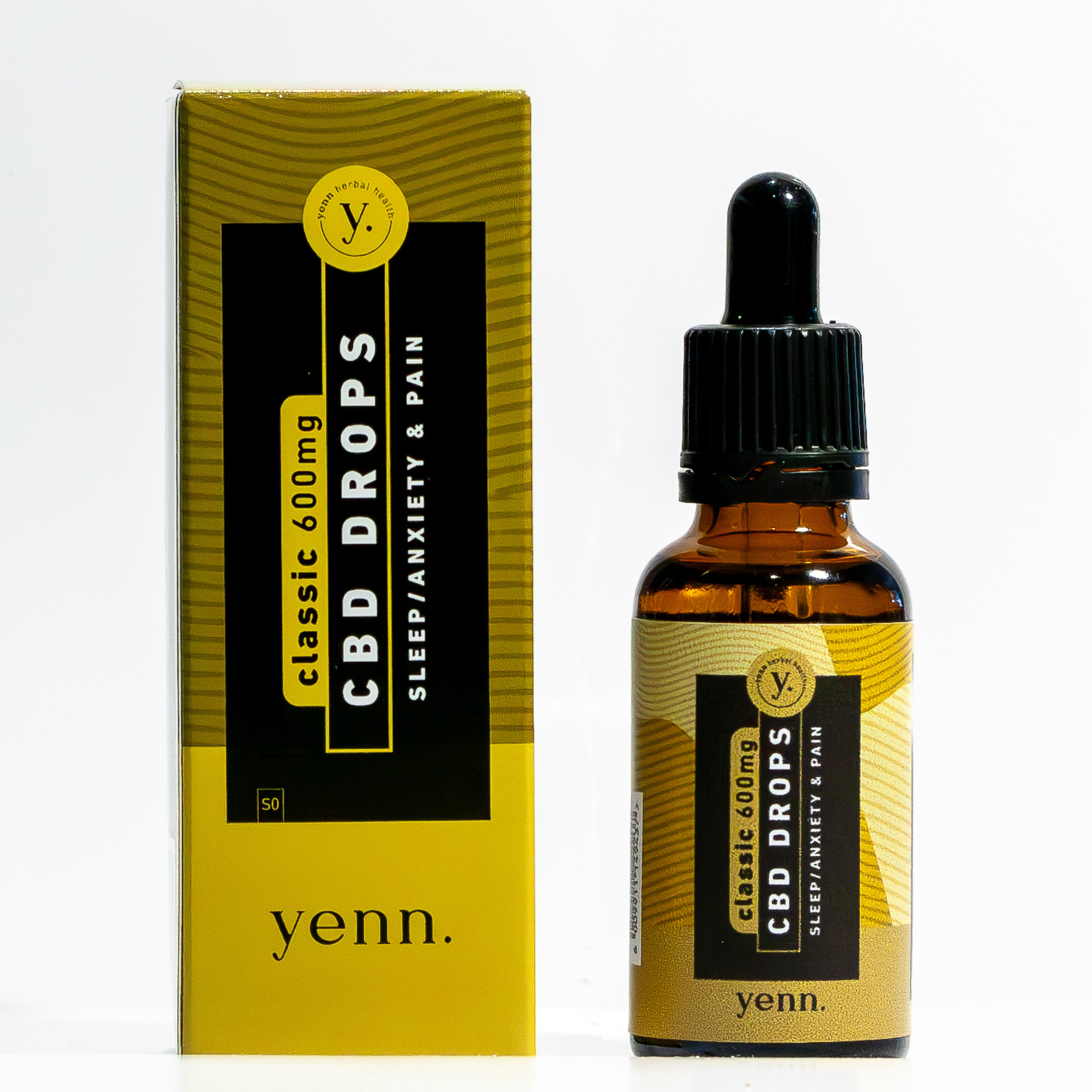 CBD CLASSIC - 600mg Drops – Yenn Health