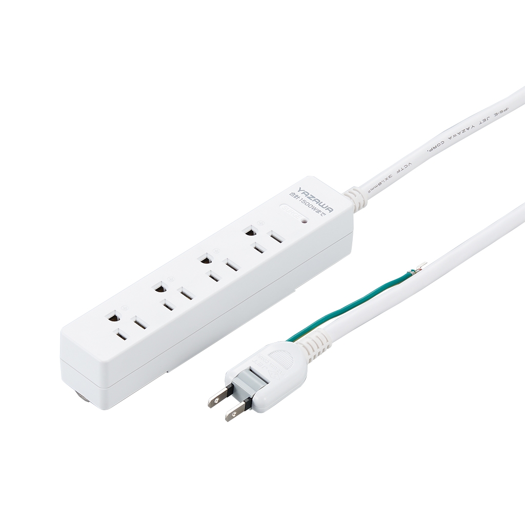 3P対応スリムタップ7個口5mマグネット｜YAZAWA CORPORATION