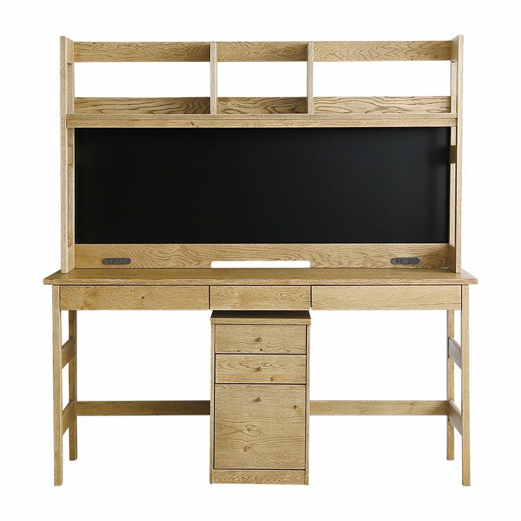 デスク オーク無垢【EASY LIFE/イージーライフ】シンプルで頑丈な机