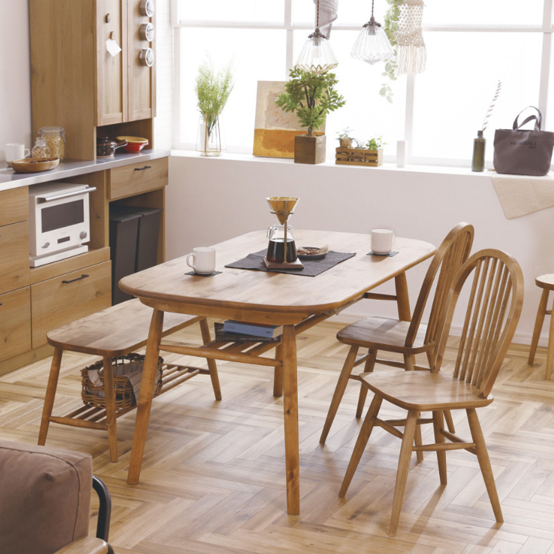 ダイニングチェア 板座 バーチ材 [マーガレットチェア] | アンジー nora.